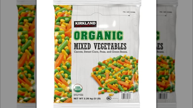 Kirkland Signature frozen vegetables