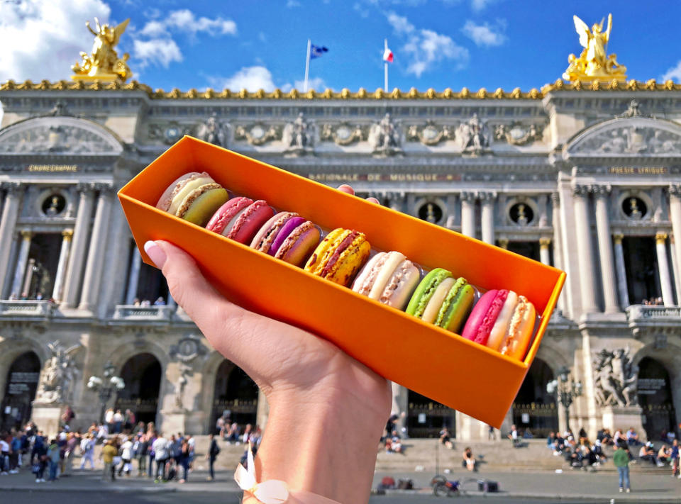 Macarrones destino gastronómico Paris