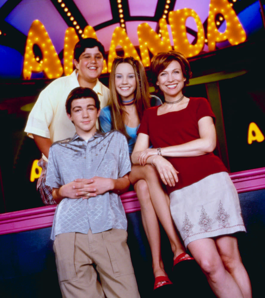 THE AMANDA SHOW, Drake Bell, Josh Peck, Amanda Bynes, Nancy Sullivan, 1999-2002. © Nickelodeon Network/ Courtesy: Everett Collection.