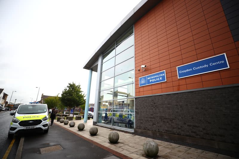 British police officer shot dead at custody centre in south London