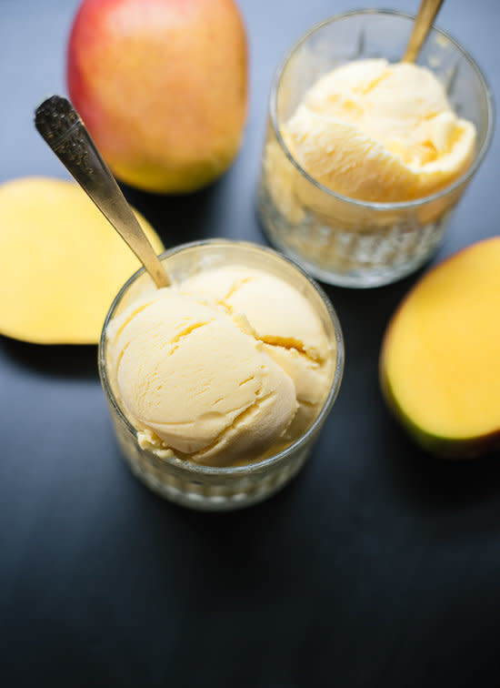 <strong>Get the <a href="http://cookieandkate.com/2015/mango-lassi-frozen-yogurt/" target="_blank">Mango Lassi Frozen Yogurt recipe</a>&nbsp;from Cookie + Kate</strong>