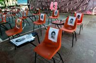 In September 2014, 43 students of a teaching college in Mexico disappeared on the way to a protest, with prosecutors saying police attacked them and handed them over to a drug cartel