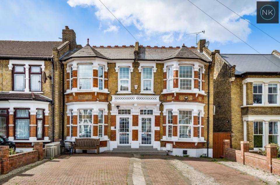 A rare property where both sides of a semi-detached house are being used as one family home (Neil King)