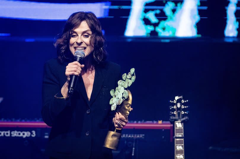 Lisa Stansfield was named the Northern Icon at the first ever Northern Music Awards