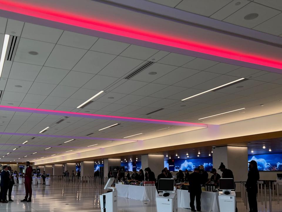 Delta Air Lines' new Terminal C at LaGuardia Airport.