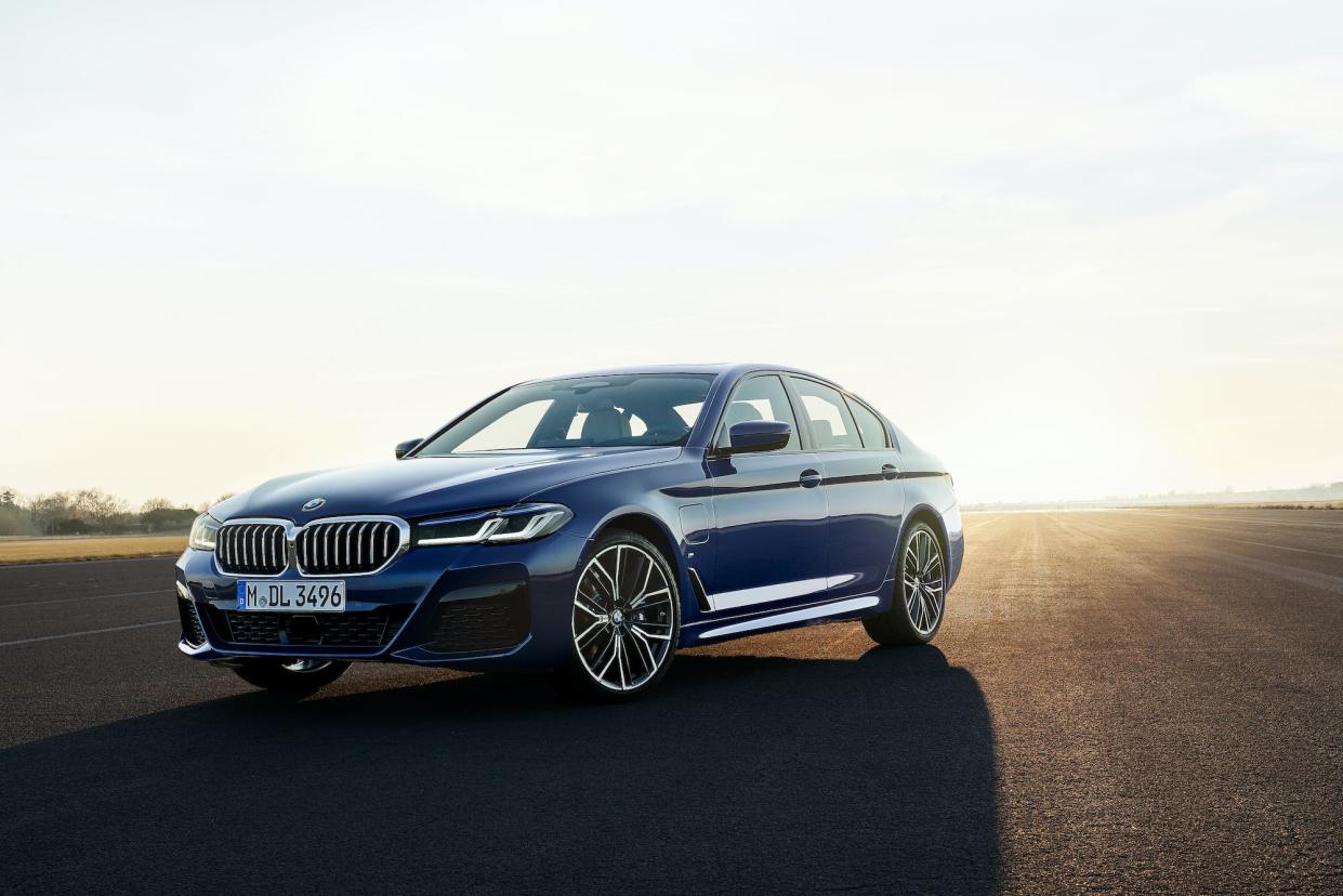 2021 BMW 5 Series Sedan.