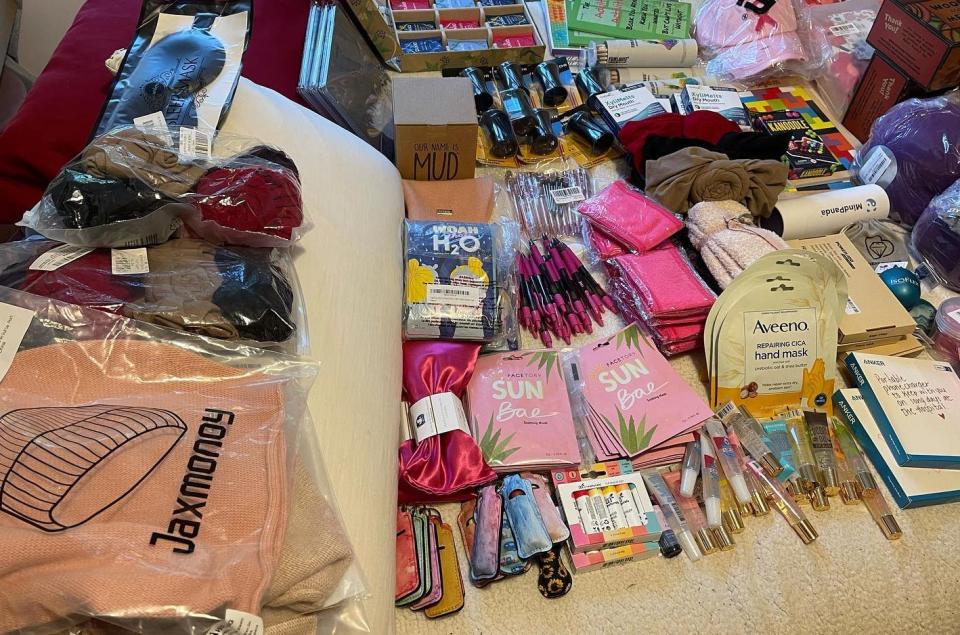 Items donated via Amazon for The Little Things: Jenna's Wish List fundraiser. 