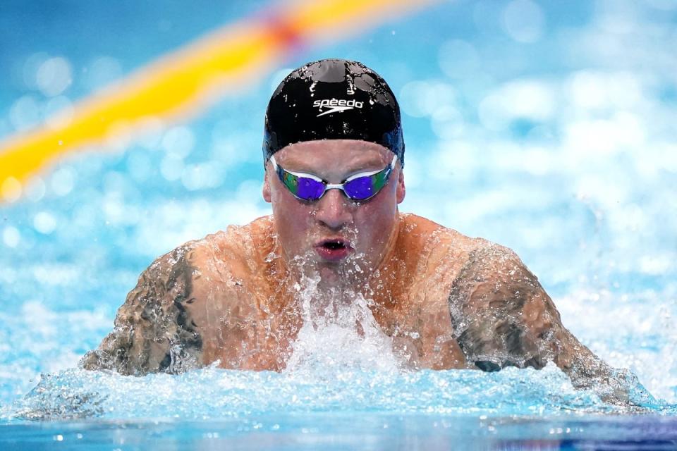 Adam Peaty will compete at his third Olympics (Zac Goodwin/PA Wire)