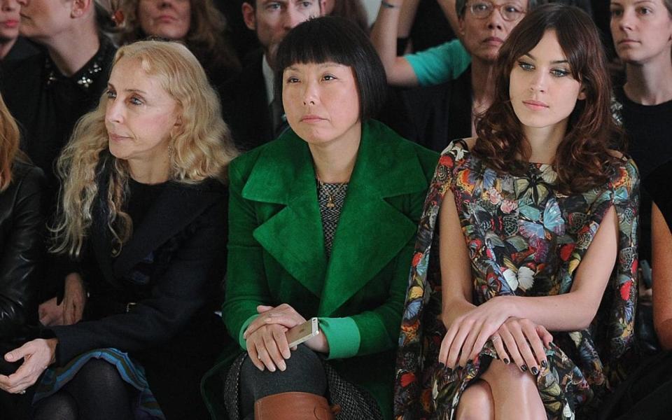 Angelica Cheung alexa chung franca sozzani - Getty Images