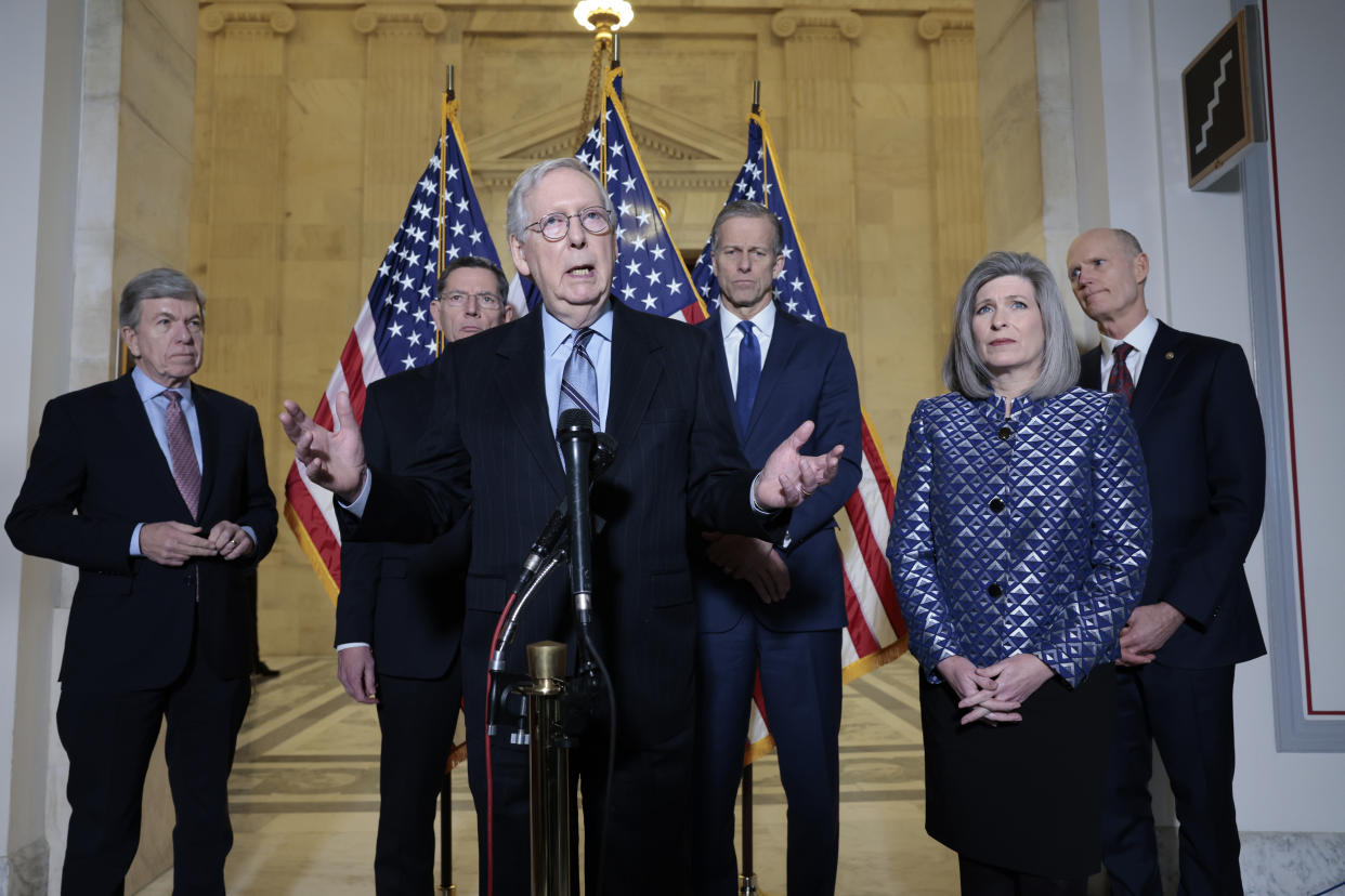 Senate Minority Leader Mitch McConnell 