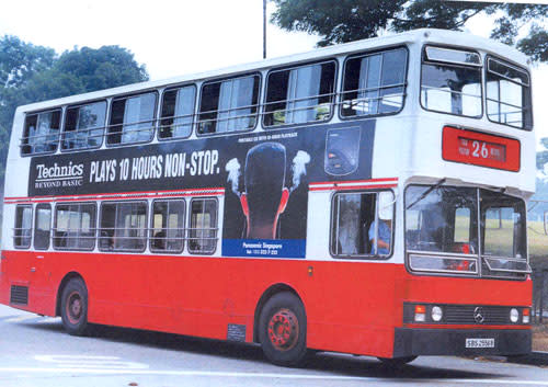 Non-air-conditioned buses