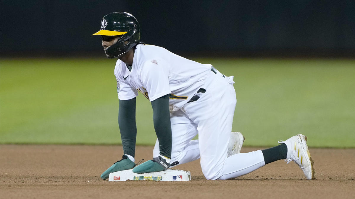 Esteury Ruiz surpassing Rickey Henderson numbers on bases