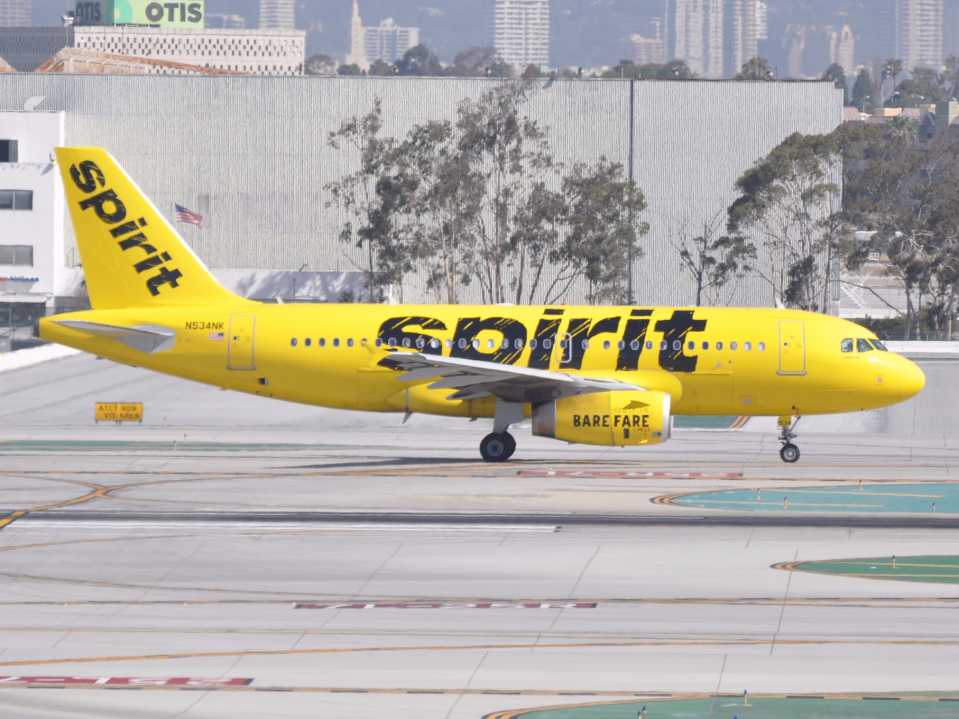 Airbus A319 Spirit Airlines