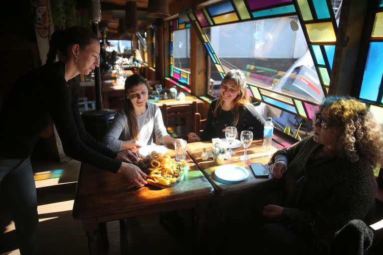 El interior del restaurante