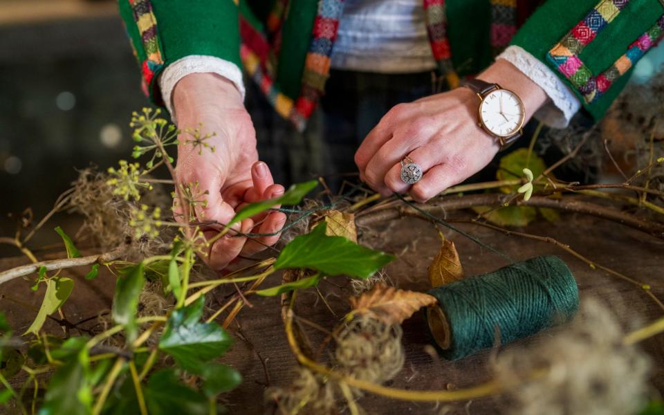 There are myriad ways in which we can create festive decorations in a more planet-conscious way