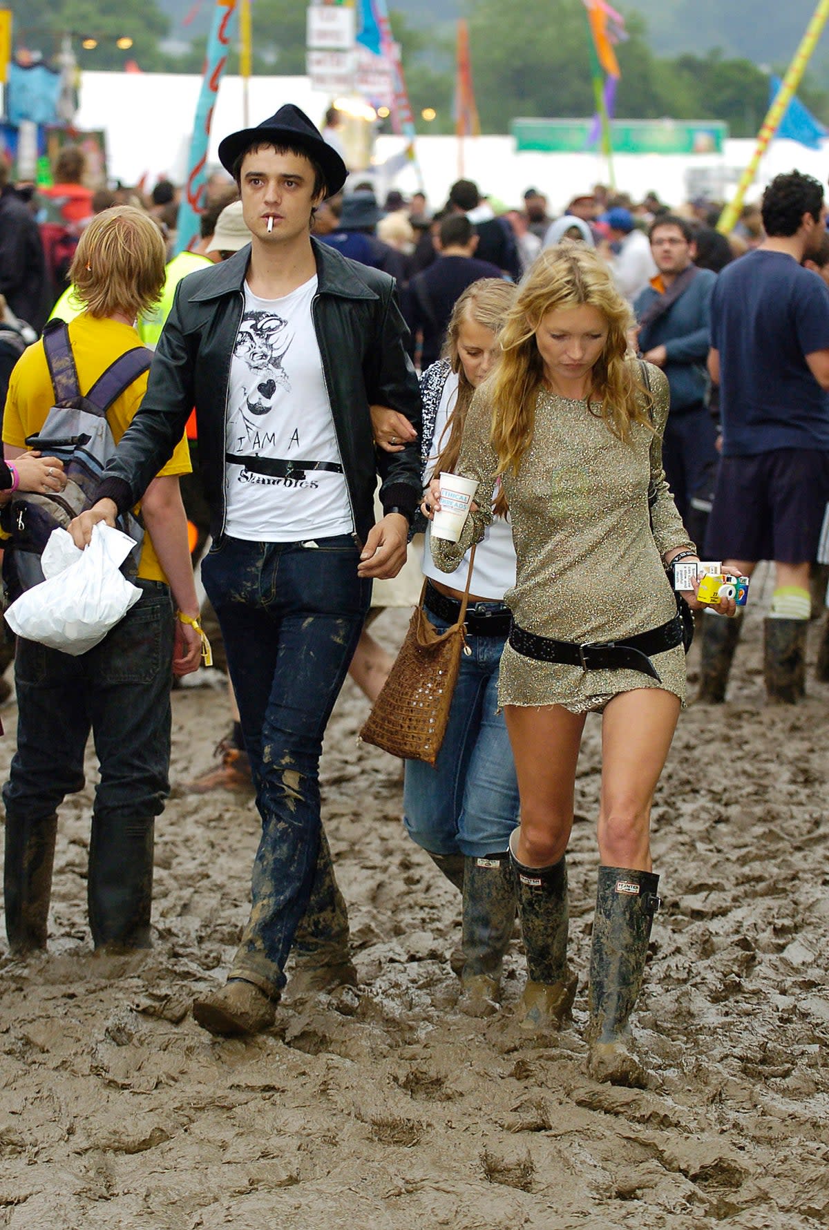 Kate Moss at Glastonbury (Getty Images)