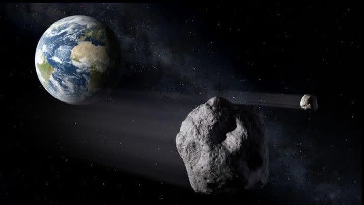 ▲小行星「 Asteroid 2020 ND 」將在 7/24 最靠近地球。（圖／翻攝自 NASA ）