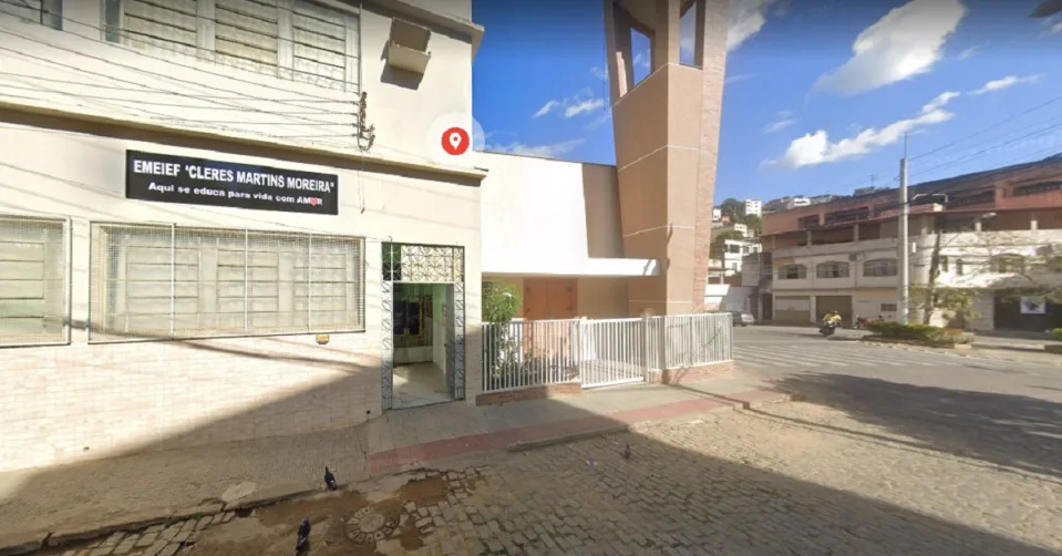 Escola de 1&#xba; Grau Cleres Martins Moreira, onde aconteceu o incidente
(Foto: Reprodu&#xe7;&#xe3;o/ Google Maps)