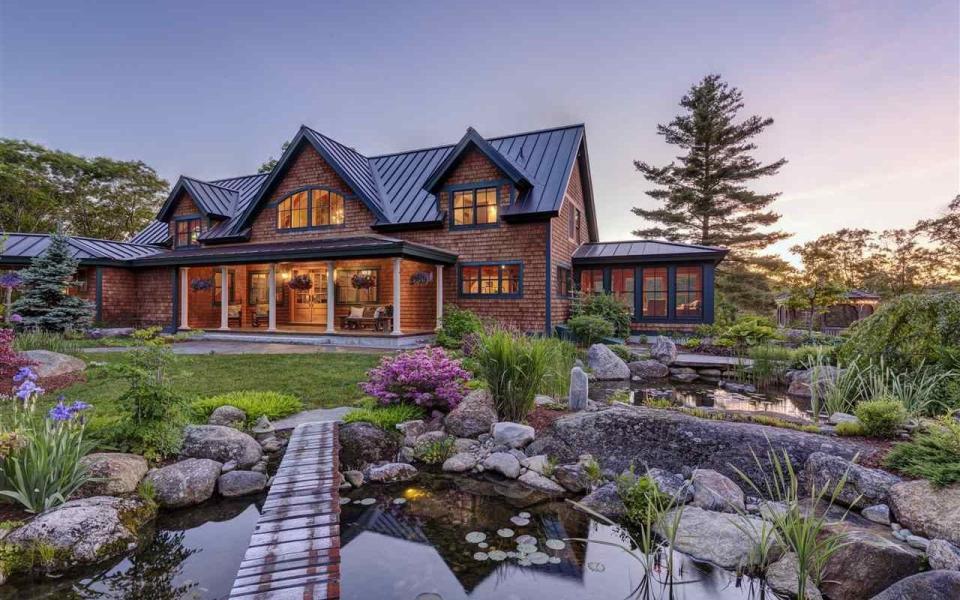 Property which is believed to be the home of Ghislaine Maxwell in Bradford, New Hampshire 