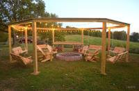 <p>Outdoor string lights are the finishing touch on this amazing DIY pergola and fire pit setup.</p><p><strong><a href="https://www.countryliving.com/diy-crafts/g31966151/outdoor-fireplace-ideas/" rel="nofollow noopener" target="_blank" data-ylk="slk:See more here.;elm:context_link;itc:0;sec:content-canvas" class="link ">See more here.</a></strong></p><p><a class="link " href="https://www.amazon.com/Brightech-Ambience-Pro-Waterproof-Outdoor/dp/B01JRL963Y?tag=syn-yahoo-20&ascsubtag=%5Bartid%7C10050.g.3404%5Bsrc%7Cyahoo-us" rel="nofollow noopener" target="_blank" data-ylk="slk:SHOP STRING LIGHTS;elm:context_link;itc:0;sec:content-canvas">SHOP STRING LIGHTS</a></p>