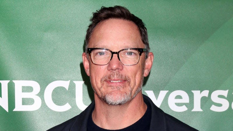 Actor Matthew Lillard at a press event for NBCUniversal.