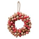 <p><strong>Creative Co-Op</strong></p><p>amazon.com</p><p><strong>$23.52</strong></p><p>The small scale of the mercury glass ornaments in this charming wreath makes it a great choice for decking the halls indoors. </p>