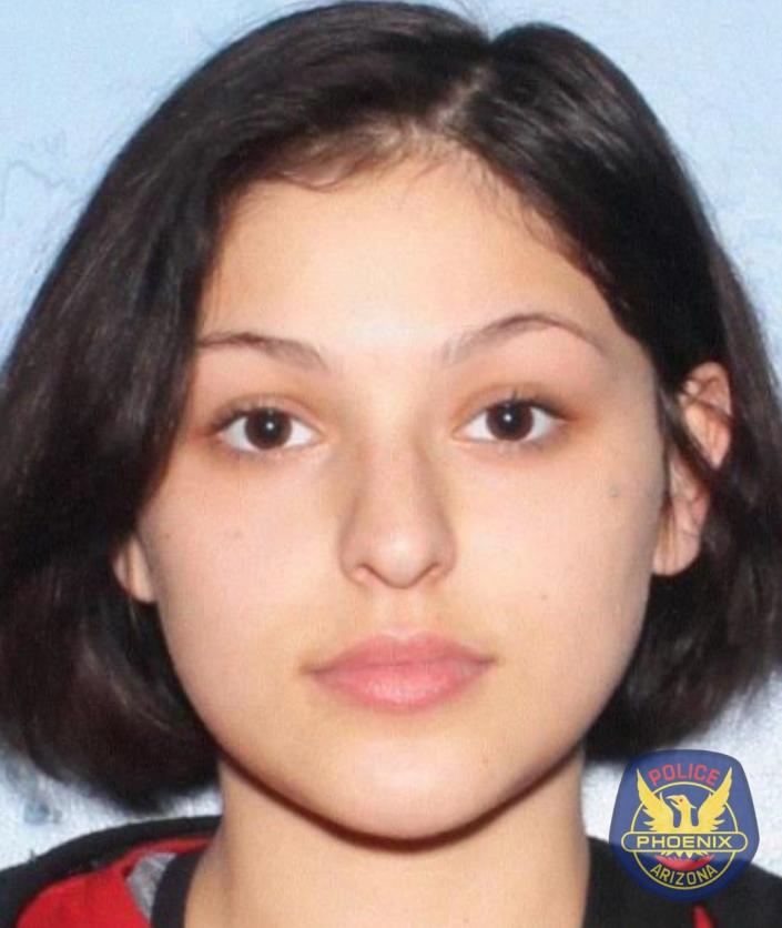 Phoenix police are searching for 18-year-old Lindsey B. Aguilar, who is suspected of fatally shooting 17-year-old Itzel E. Espinoza on July 3, 2021.