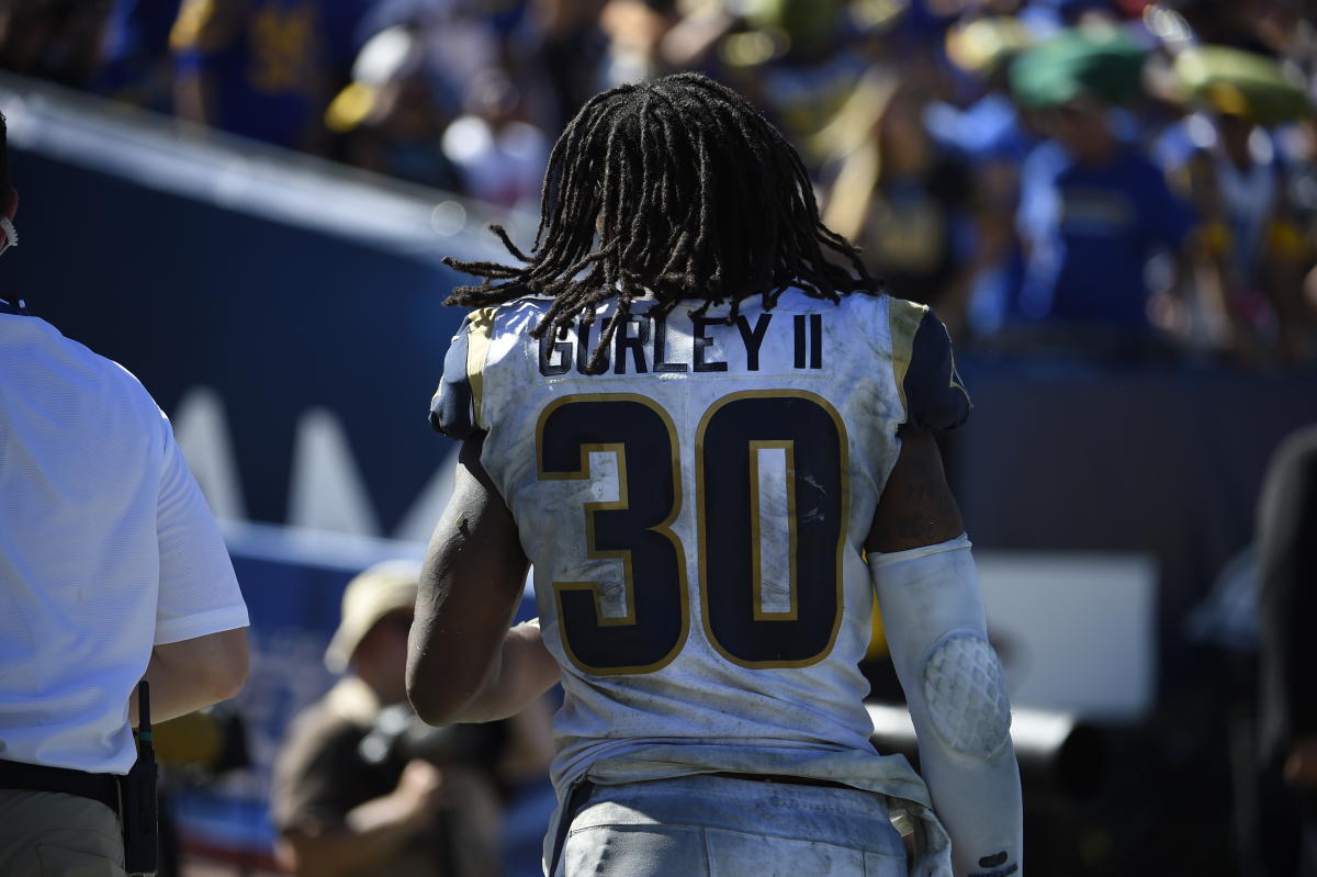 Rams' New Uniforms Have a Patch That Looks Like Future Jersey Ad