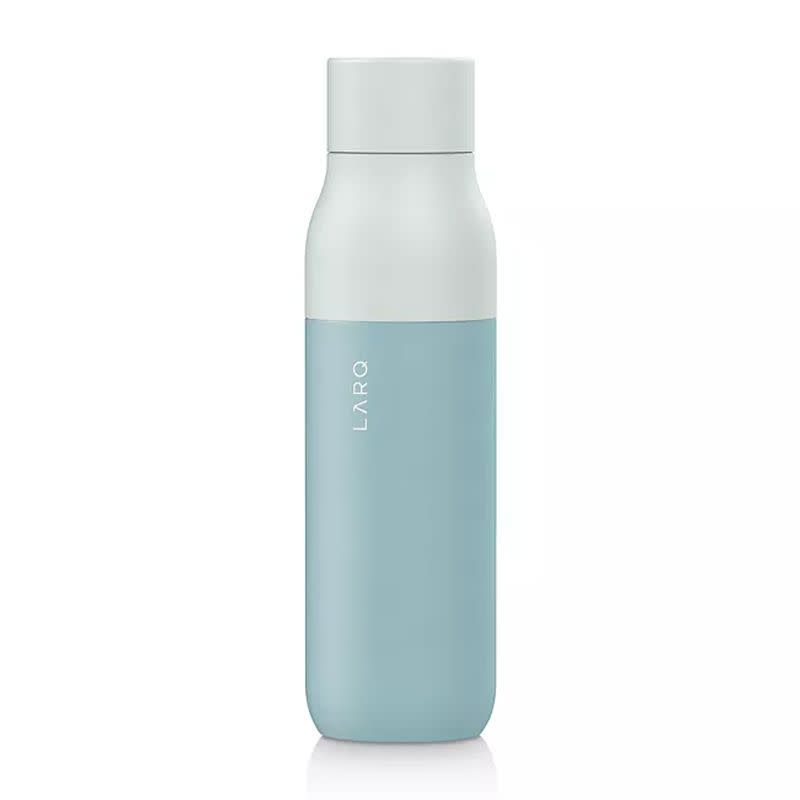 <p><strong>LARQ</strong></p><p>bloomingdales.com</p><p><strong>$99.00</strong></p><p>This water bottle is equipped with a UV light purification system to satisfy their curious nature that forces them to scoop a drink out of one out of the running streams <em>without</em> gulping down 99.99 percent of the bio-contaminants. </p>