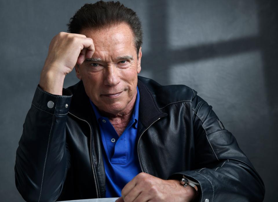 Arnold Schwarzenegger reveals so much more of himself, returning in "Terminator: Dark Fate."