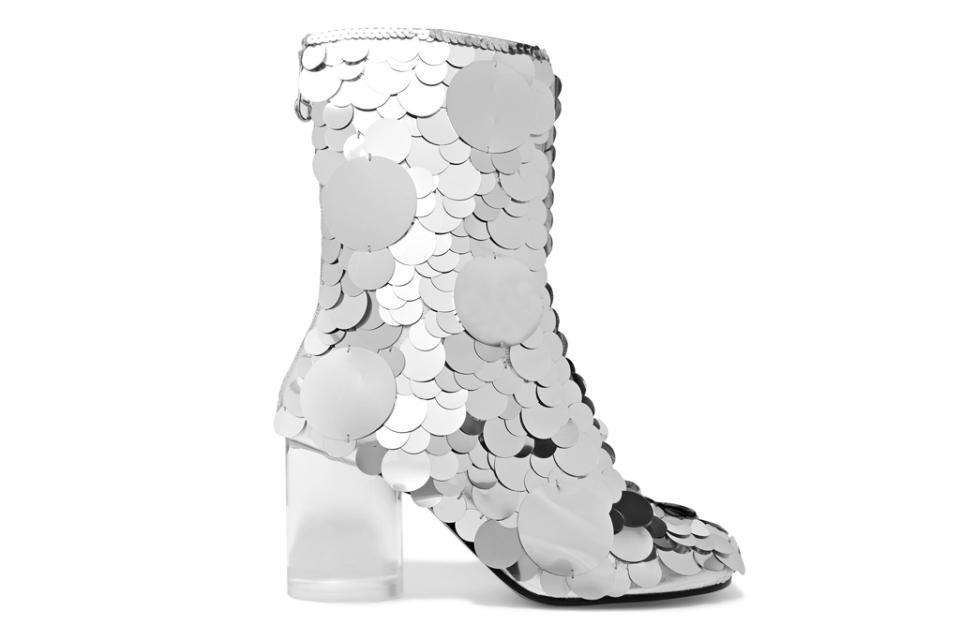 Maison margiela pailette boot