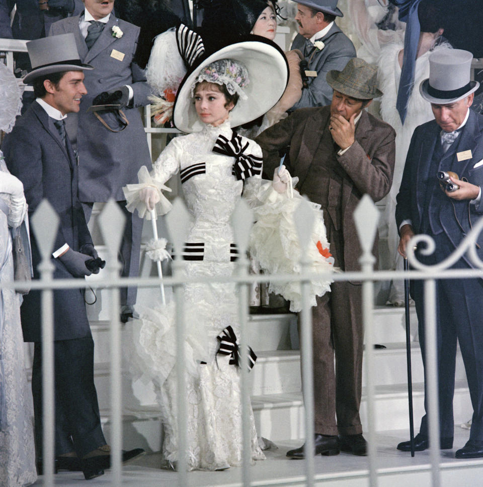 Audrey Hepburn in the Ascot scene from <i>My Fair Lady</i> (Photo: CBS via Getty Images)
