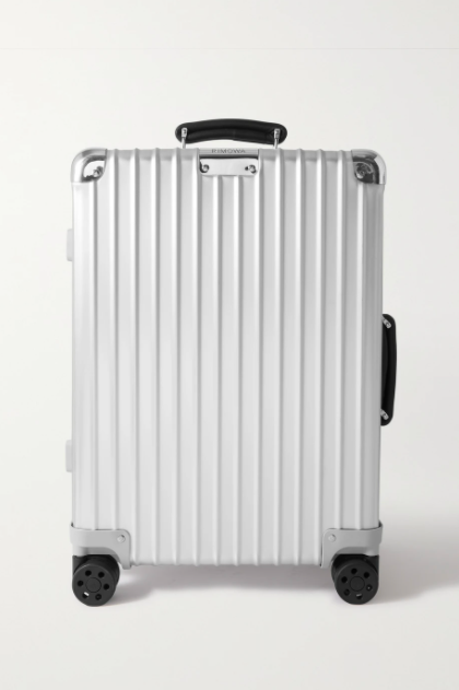 21) Classic Cabin Aluminum Suitcase