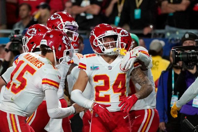 Chiefs QB Patrick Mahomes has seen growth in WR Skyy Moore this