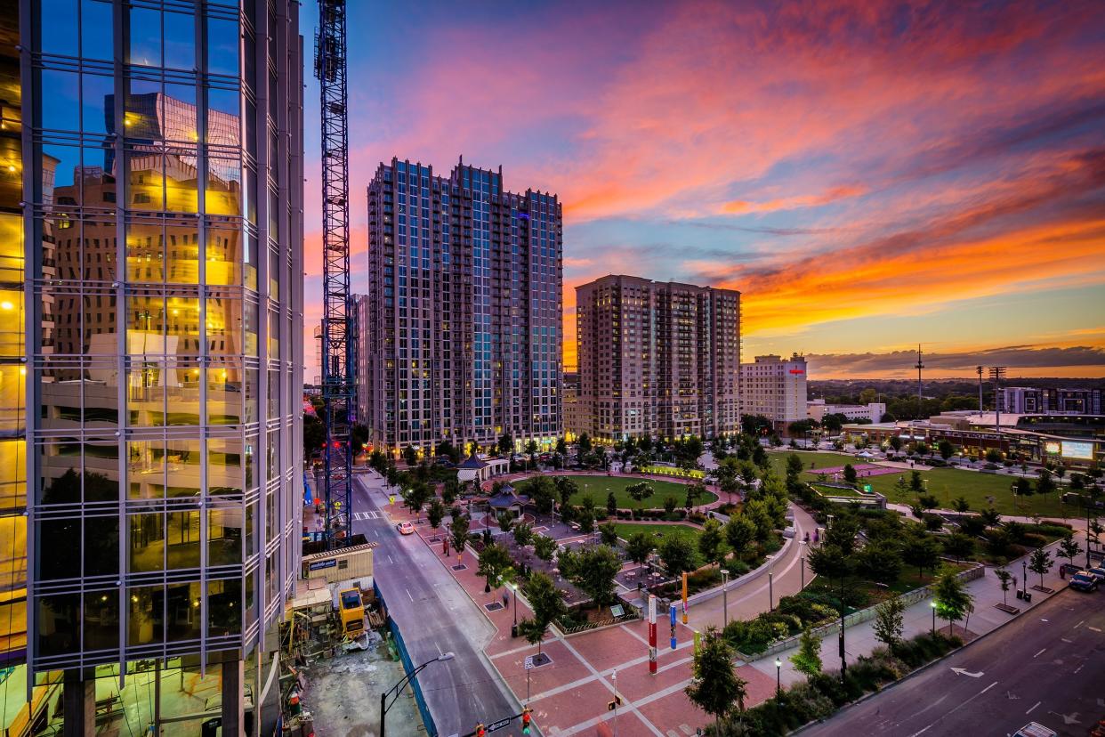 Romare Bearden Park, Charlotte, North Carolina