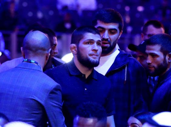 Khabib Nurmagomedov has returned to Russia (Getty)