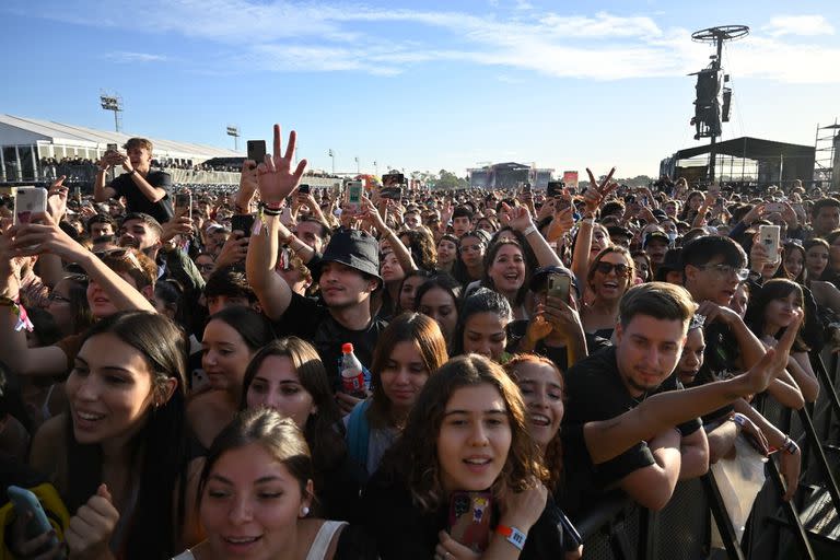 Segundo día del Lollapalooza 2022.