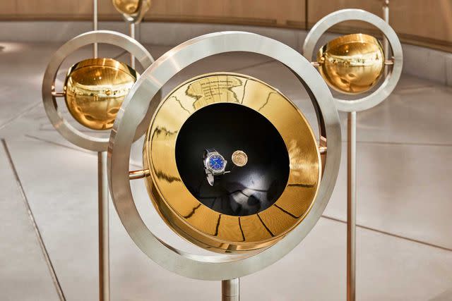 <p>COURTESY OF AUDEMARS PIGUET</p> Audemars Piguet watches on display at the brand’s museum.