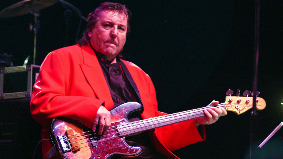 Photo of Bob Babbit (Funk Brothers) @ Royal Festival Hall - 30/1/04; Bob Babbit one of the original Funk Brothers on their tour 