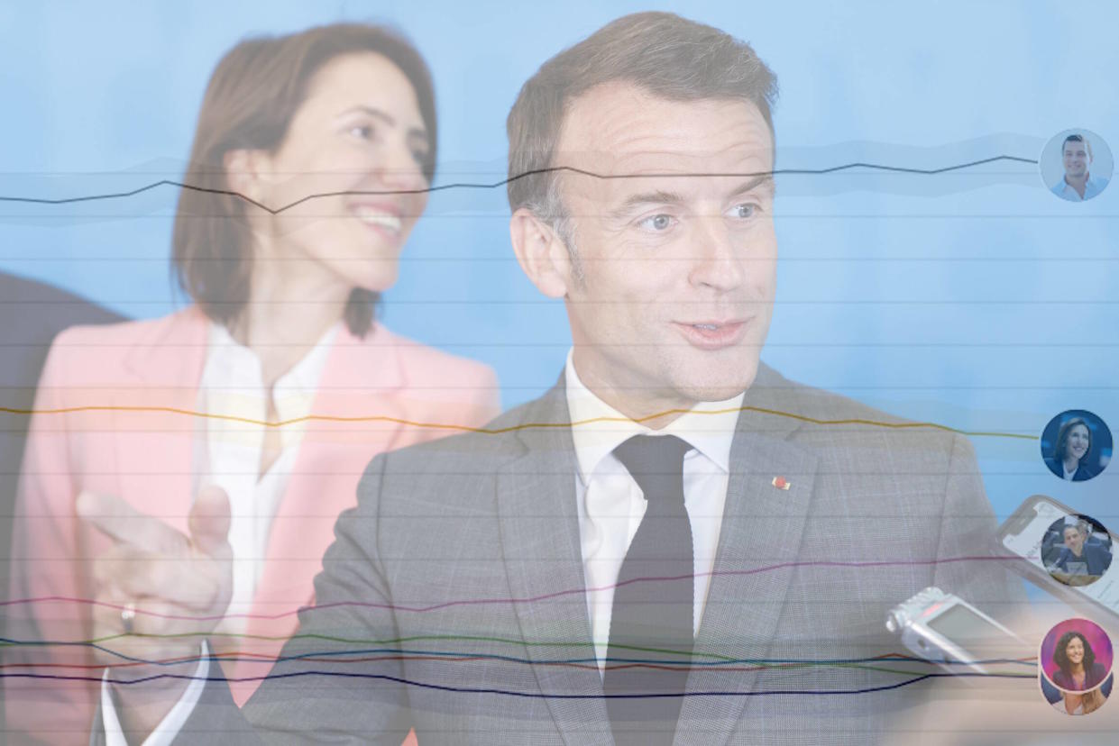 À 50 jours des élections européennes, la candidate du camp d’Emmanuel Macron, Valérie Hayer, est au plus bas dans le compilateur de sondages du « HuffPost ».