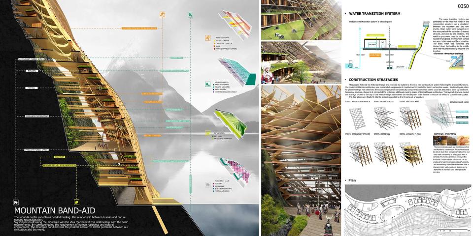 Revolutionary Himalaya Water Tower Designers Zhi Zheng, Hongchuan Zhao and Dongbai Song win first place in a skyscraper competition for their revolutionary water tower concept. Their proposal for the Himalaya Water Tower involves a skyscraper that sits high in the Himalaya Mountain range surrounded by fresh water. As glaciers within the region melt away due to climate change, the skyscraper collects, stores and distributes fresh water to residents in the villages far below. The skyscraper can also collect water during the rainy season and freeze it, which will not only provide water for current residents but will also store water for future generations. China - March 2012 Mandatory Credit: Images courtesy of www.evolo.us Supplied by WENN.com