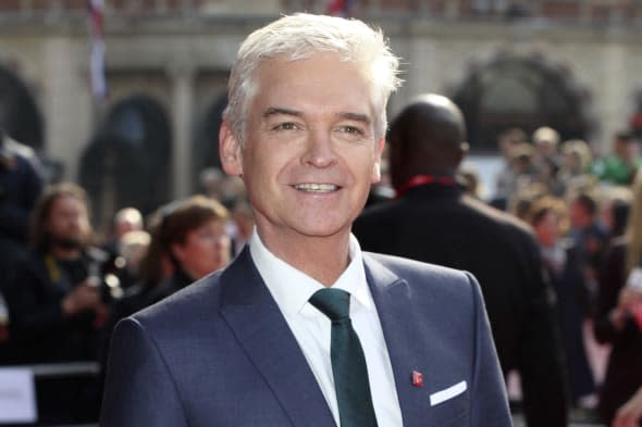 Philip Schofield scales the Shard