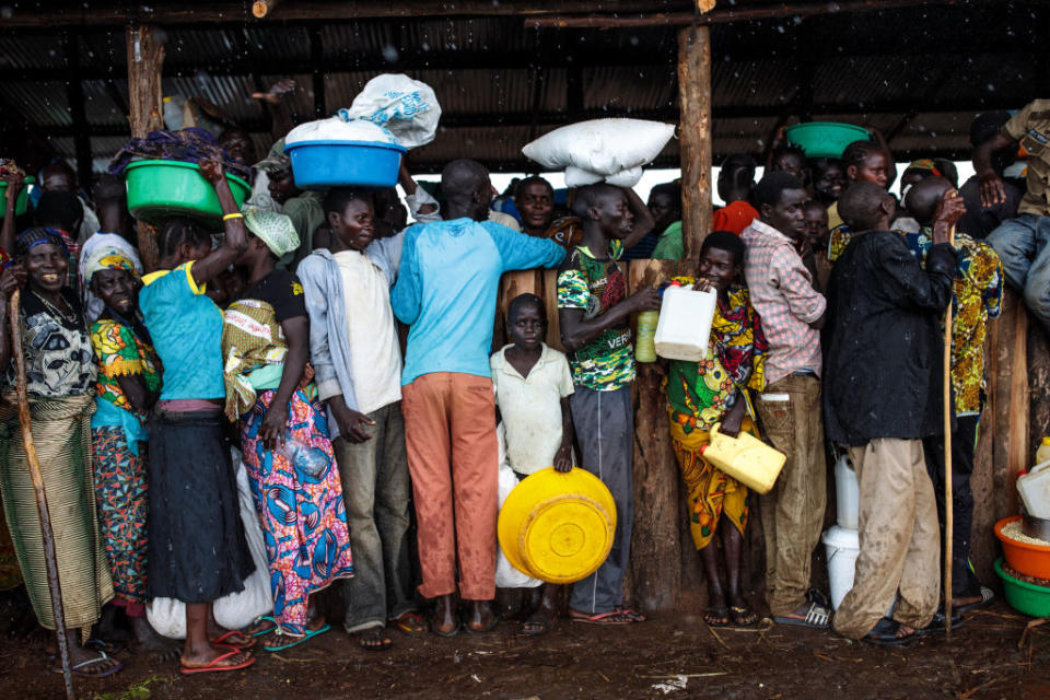 Kyangwali refugee settlement and reception centre in Uganda