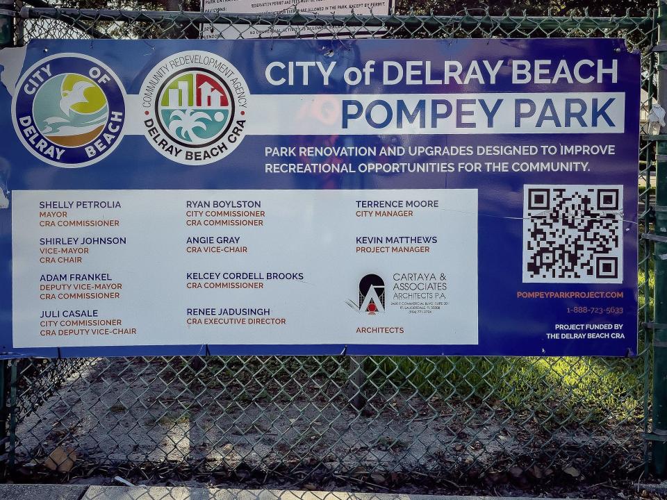 Delray Beach's Pompey Park is home to two indoor pickleball courts.