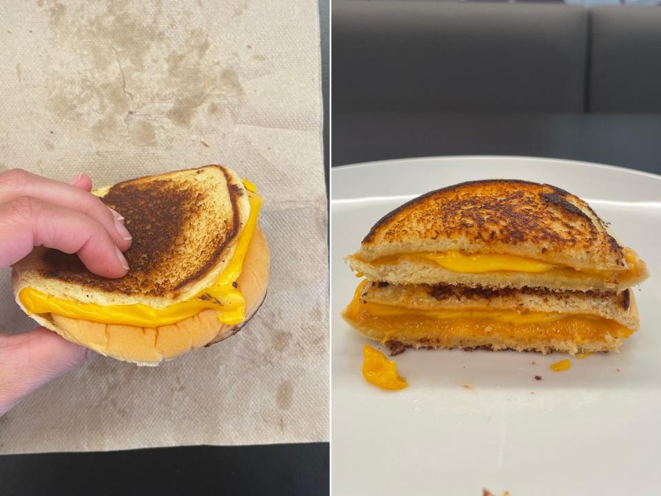 Shake Shack grilled cheese