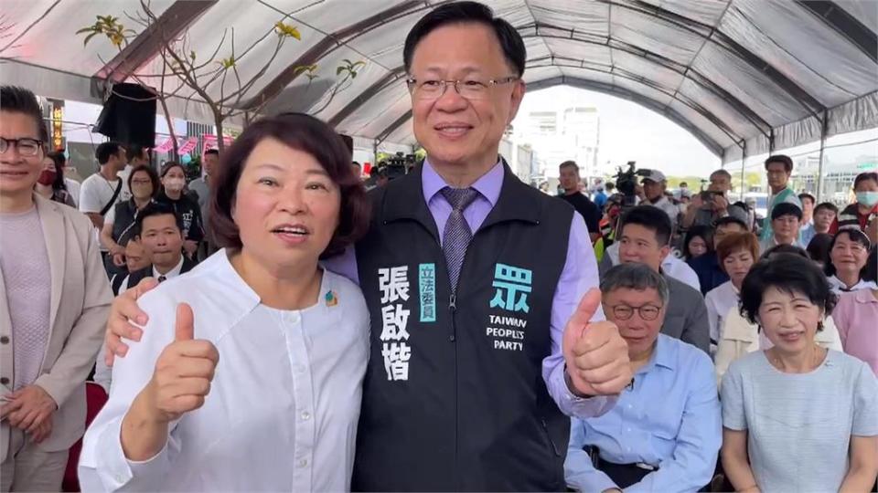 劍指2026市長寶座！　白營張啟楷嘉義服務處成立