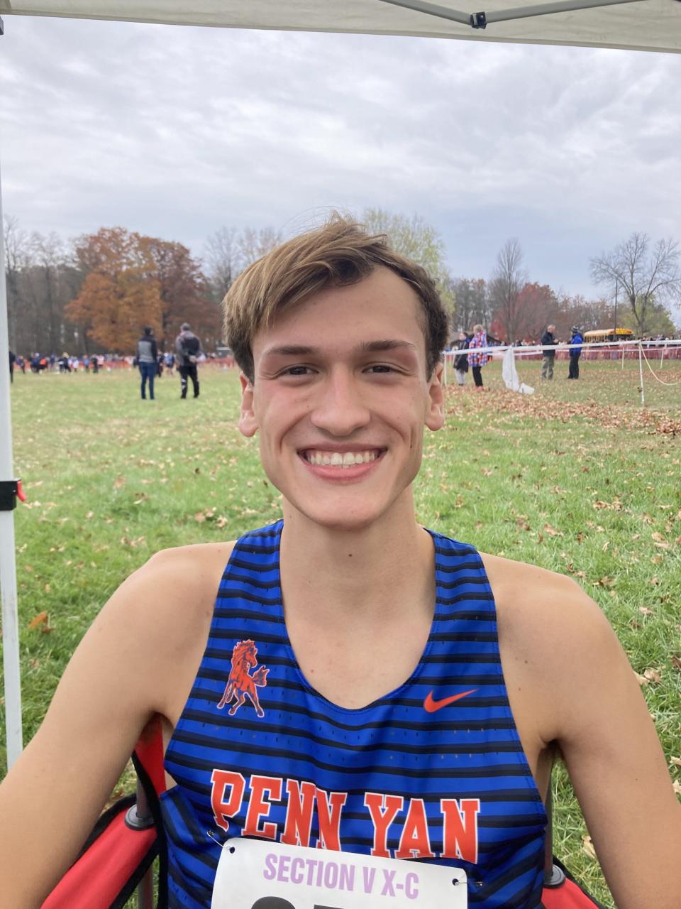 Penn Yan senior James Tette