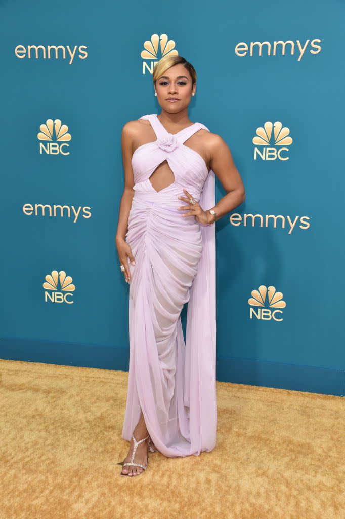 Ariana DeBose attends the 74th Primetime Emmys on Sept. 12 at the Microsoft Theater in Los Angeles. (Photo: CHRIS DELMAS/AFP via Getty Images)