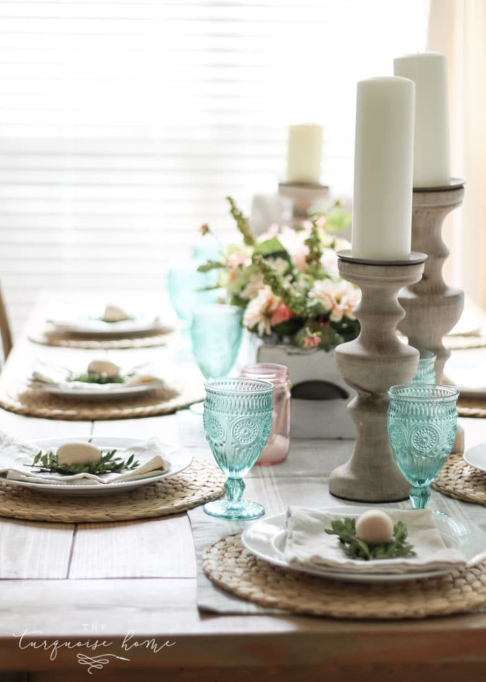 easter table decor