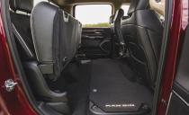 <p>Fold up the rear bench seats for additional cargo space.</p>